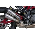 QD Exhaust Twin V-PERFORMANCE Exhaust for the Indian FTR 1200 (Flat Track Racer) (18-20 Euro 4 only) QD Exhaust Twin V-PERFORMANCE Exhaust for the Indian FTR 1200 (Flat Track Racer) (18-20 Euro 4 only)